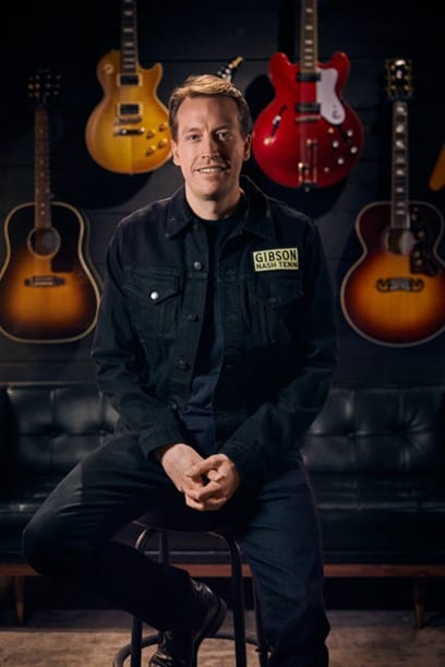 Gibson Brands   Appoints Luke Ericson as Permanent Chief Operating Officer